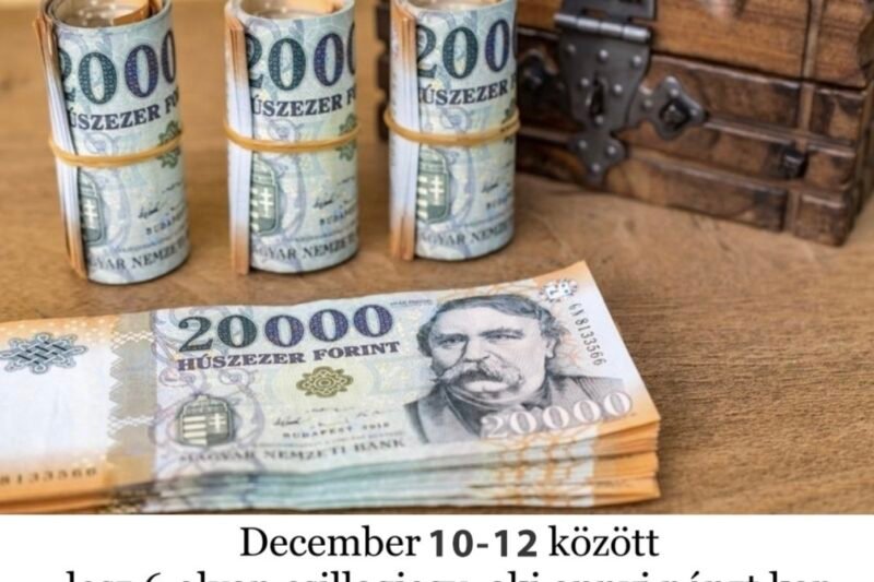 ✨ December 10-12 között 6 csillagjegynek annyi pénze lesz, hogy nem tud vele mit kezdeni! 👉 Részletek a hozzászólásoknál