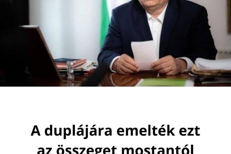 👀 Többet kaphatnak mostantól – nézd meg az összegeket! Részletek a kommentekben 👇