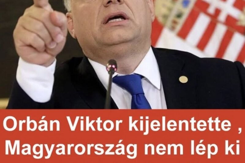 Orbán Viktor meglepő kijelentése: Magyarország nem lép ki az EU-ból – de célja Brüsszel „elfoglalása”! 😲🏛️ 👇 Olvasd el a részleteket a kommenteknél!