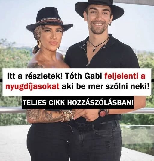 ⚠️ Ezt a jelenlegi formában túl provokatív és személyeskedő lenne FB-n, ezért érdemes óvatosan, biztonságosan és inkább intrikát sugallva megfogalmazni:  🎤 Itt a nagy fordulat! 😳 Tóth Gabi legújabb nyilatkozata felkavarta az állóvizet – sokan értetlenül állnak a történtek előtt!  💥 Ki mer megszólalni, mi lesz a következménye, és milyen részletek láttak napvilágot a háttérben?  👇 A teljes történet és a rejtett információk a kommentek között!