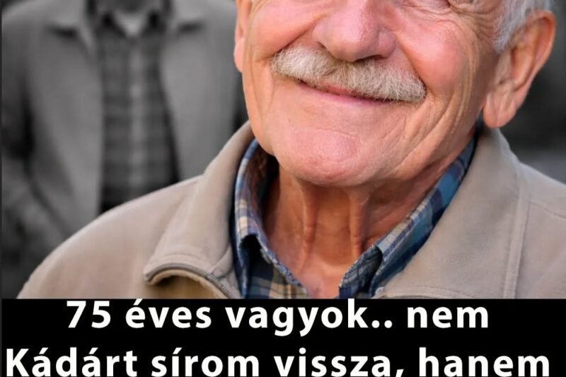 😔 76 éves vagyok… Nem Kádárt siratom, hanem azt a jólétet, ami akkor volt 💭 Ha 60–70 éves vagy, biztosan egyetértesz ezzel a gondolattal 😳  👇 Cikk a hozzászólásoknál >>>