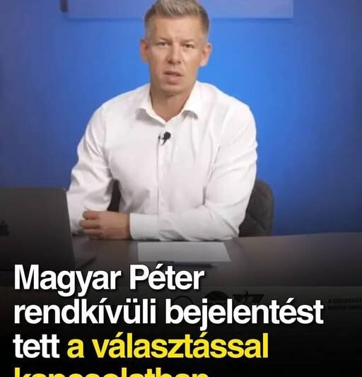 „Kijelentette! – váratlan nyilatkozat, amely azonnal felkavarta az állóvizet”