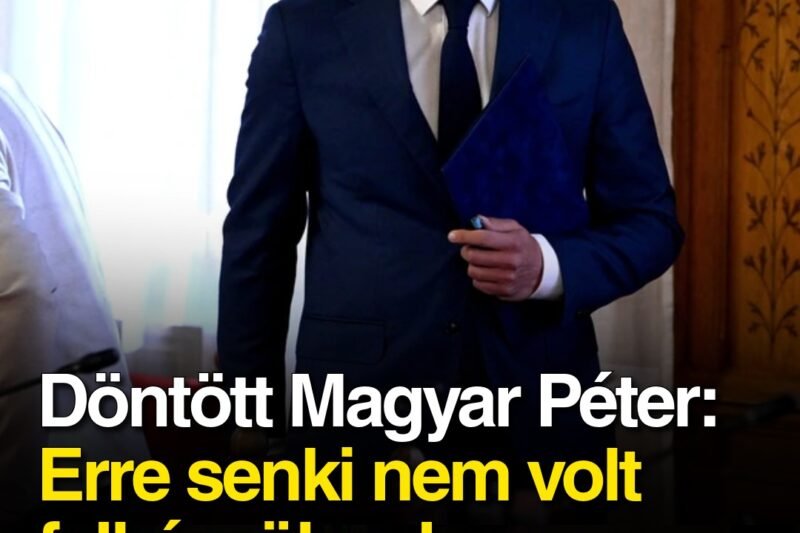 Váratlan fordulatot jelentett be Magyar Péter