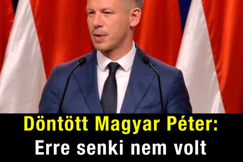 Döntött Magyar Péter: váratlan lépés, amely sokakat meglepett