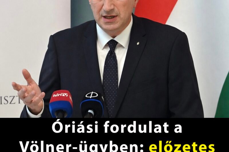Új fordulat a Völner-ügyben: előzetes vizsgálat indult