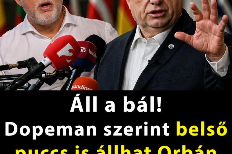 Dopeman szerint belső feszültségek is befolyásolhatják Orbán jövőjét