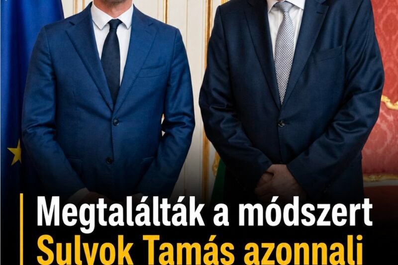 Új politikai fordulat körvonalazódik: Sulyok Tamás helyzete komoly vitákat váltott ki