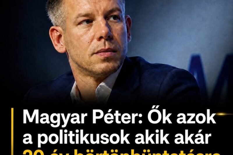 SOKKOLÓ MONDATOK HANGZOTTAK EL! 😱🔥 Magyar Péter olyan kijelentést tett, amely azonnal nagy visszhangot váltott ki 🤯 Több politikusról is súlyos következményeket emlegetett, ami komoly politikai feszültséget okozott!