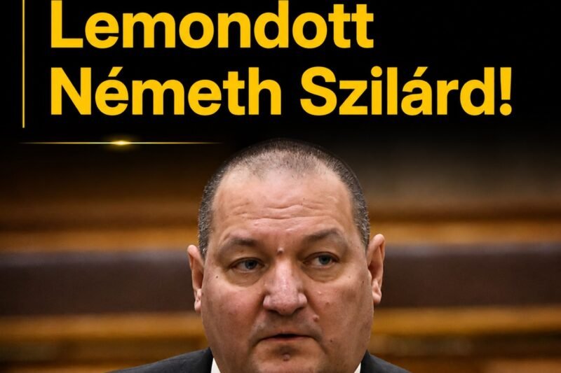 🔥 Váratlan fordulat: lemondott Németh Szilárd! A bejelentés gyorsan végigsöpört a közéleten, és sokan azt találgatják, mi állhat a döntés hátterében.